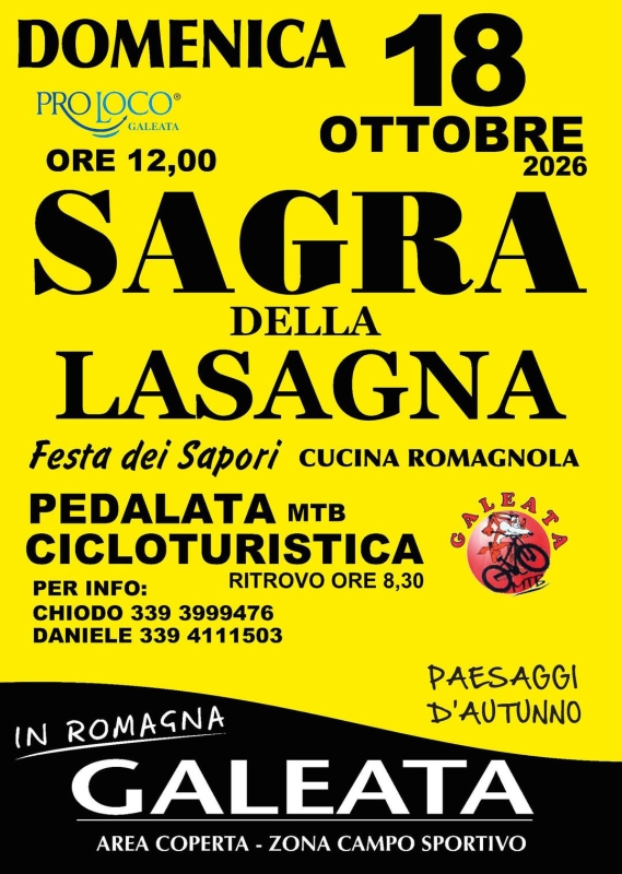 Sagra della Lasagna 2026
